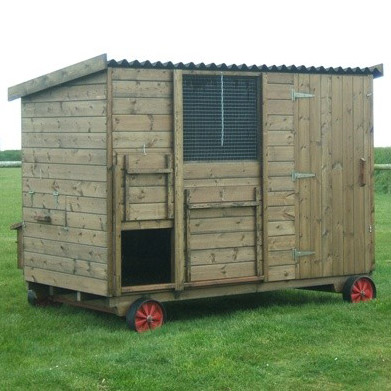 Hen Houses for 18 - 50 Chickens