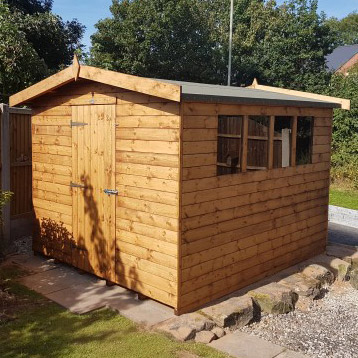 Wooden Garden Sheds, Staffordshire, Cheshire, Shropshire - Smiths Sectional Buildings