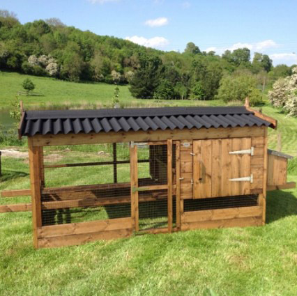 Traditional Timber Small or Large Poultry Houses for Sale UK