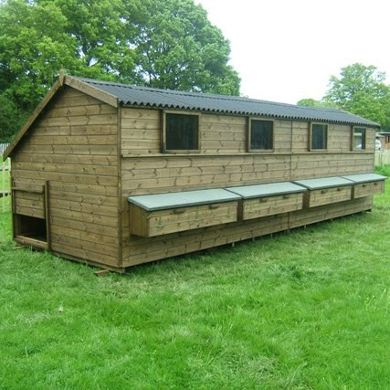 The Charnwood - Traditional Wooden Chicken House for Sale UK