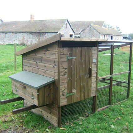 Chicken Houses With Integrated Run