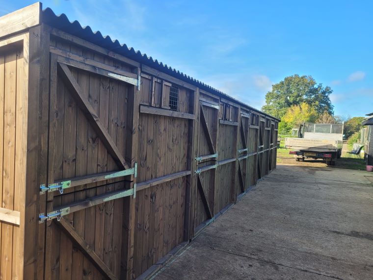 Treble 10' x 10' Pony Stables - Smiths Sectional Buildings