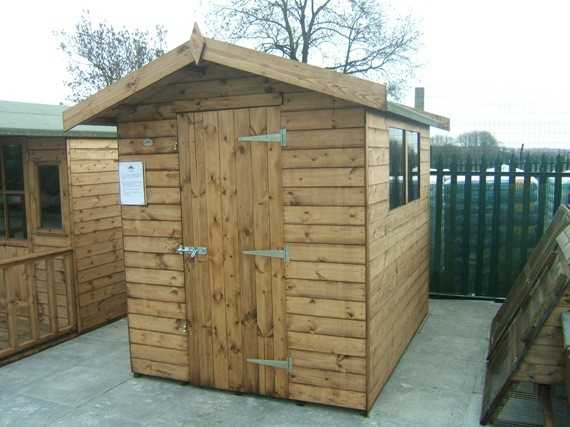 Garden Sheds 8x6 8' x 6' apex garden shed - smiths sectional buildings Garden Sheds 8x6 8' x 6' apex garden shed - smiths sectional buildings