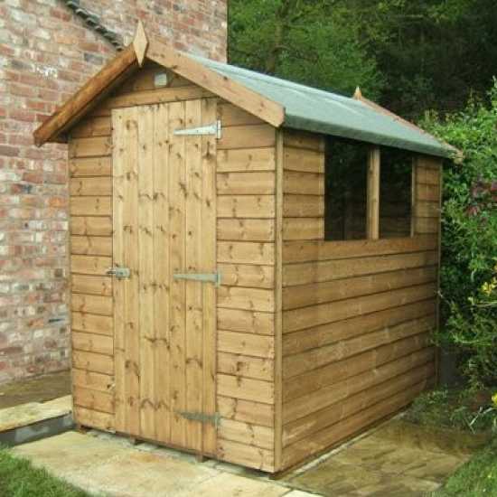 7' x 5' Apex Garden Shed