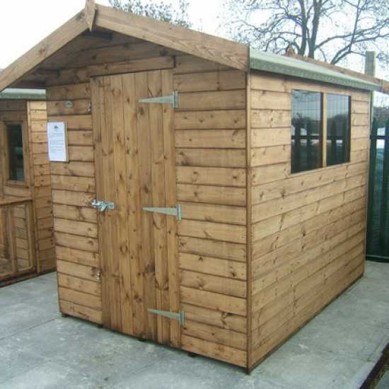 8' x 6' Apex Garden Shed