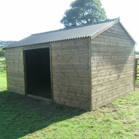 12 x 16 Horse Shelter