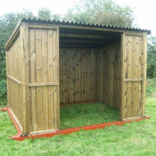 10 x 8 Pony & Livestock Shelter