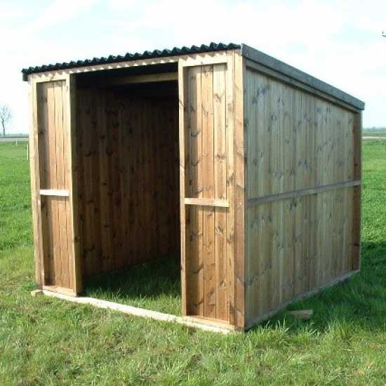 8 x 8 Pony & Livestock Shelter