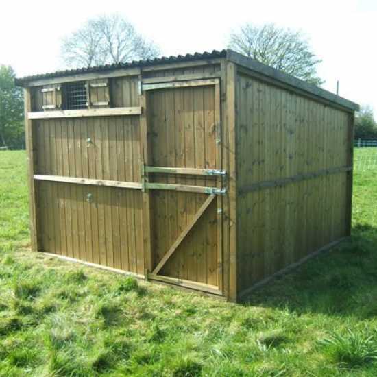 Single 10' x 10' Pony Stable