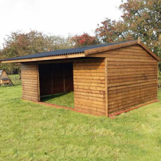 12 x 18 Haven Large Livestock Shelter